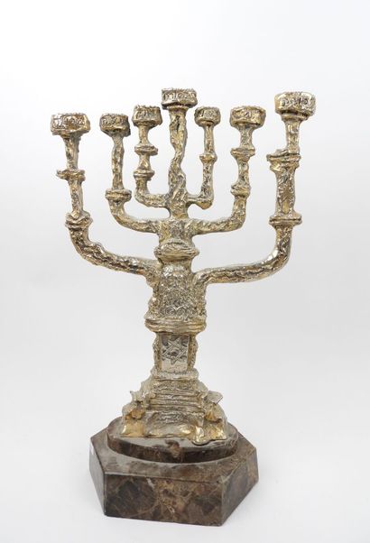 Salvador DALI (1904-1989).
La Menorah ou...