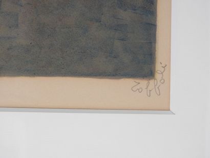 Louis TOFFOLI (1907-1999).
Femmes asiatiques.
Lithographie...