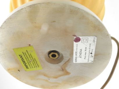 Georgia JACOB (XXe siècle).
Lampe modèle...