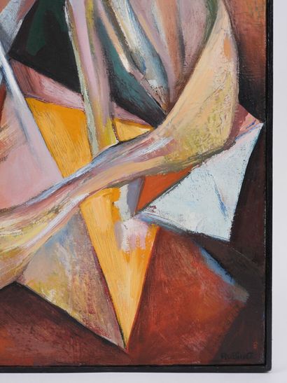 Jean-Luc ROBINET (20th century).
Composition.
Oil...