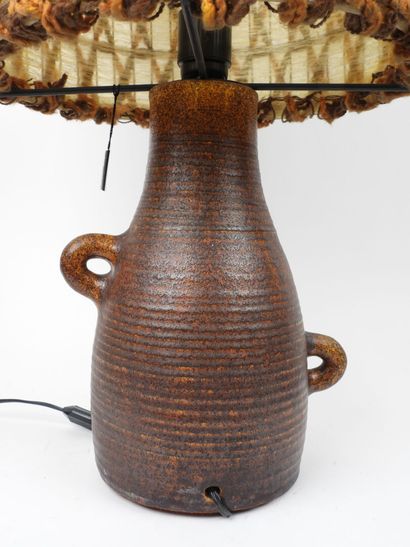 LES POTERIES D'ACCOLAY.
Lampe en céramique...