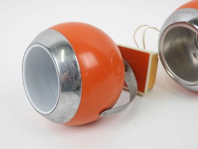 Paire de lampes murales dites 