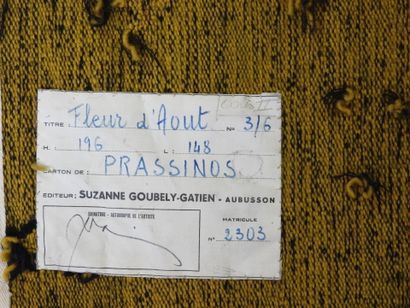 Mario PRASSINOS (1916-1985) & L'Atelier Suzanne...