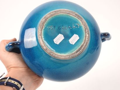 Pol CHAMBOST (1906–1983).
Vase with handles,...