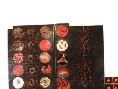 Isabelle EMMERIQUE (née en 1957).
Triptyque...