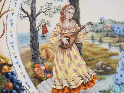 Marlène SADRAN-FRIGOLI (born in 1942).
Summer,...