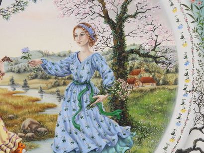 Marlène SADRAN-FRIGOLI (born in 1942).
Summer,...