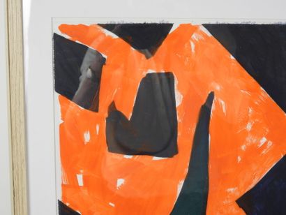 Patrick GOUTTE (1954).
Tangorange.
Acrylic...