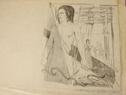 Raymond GARANCE (XXe).
Histoire de Phèdre.
Suite...
