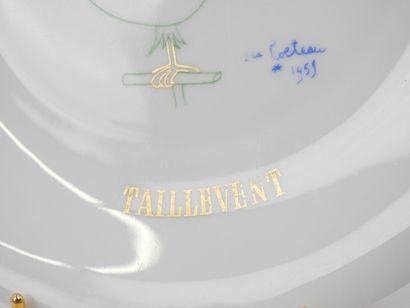 Jean COCTEAU (1889–1963), made in LIMOGES.
Rooster...