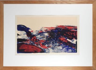 ZAO Wou-ki (1921-2013)
Sans titre.
Lithographie,...
