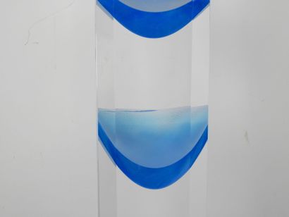 Eric SCHAMSCHULA (1925–2004).
Totem.
Glass...