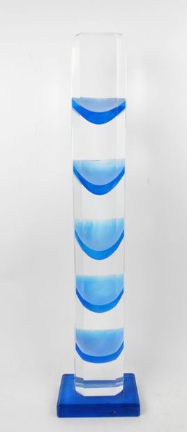Eric SCHAMSCHULA (1925–2004).
Totem.
Glass...