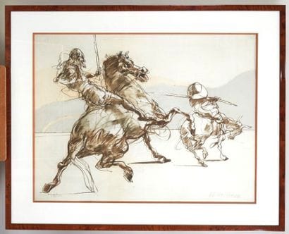 Claude WEISBUCH (1927-2014) 
Don Quichotte....