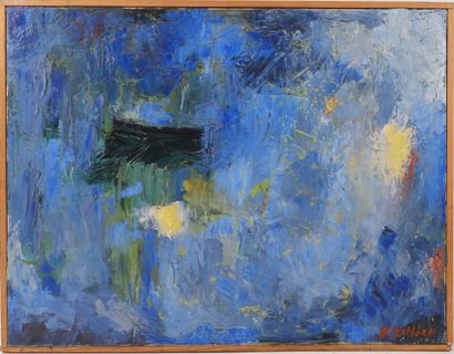 Marinette MATHIEU (1903–2002).
Abstract composition...