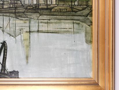 Bernard BUFFET (1928-1999), d'après.
Port...