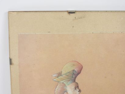 Léonor FINI (1907-1996), d'après.
Personnages.
Impression.
43...