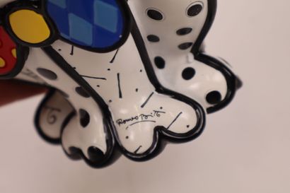 Romero BRITTO (né en 1963), édition GIFTCRAFT.
Dalmatian.
Sujet...