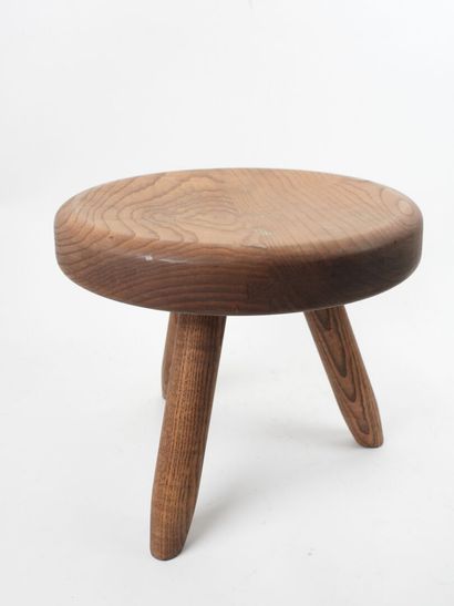 Charlotte PERRIAND (1903-1999).
Tabouret...