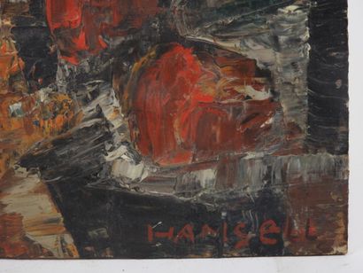Marcel HAMSELL (1909–1985).
Composition.
Oil...