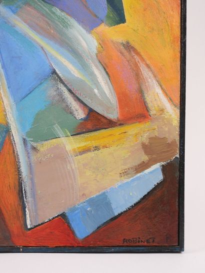 Jean-Luc ROBINET (20th century).
Composition.
Oil...