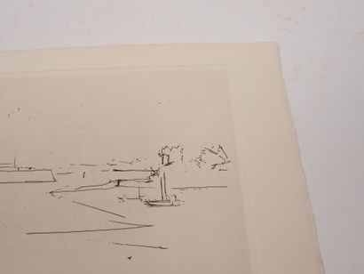 Yves-Jean COMMERE (1920-1986).
Bateaux à...