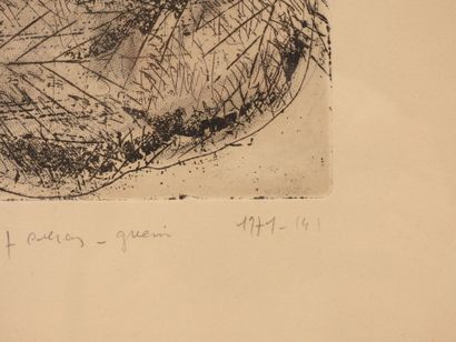 Jacques COLAS GUERIN ( né en 1927).
Nu et...