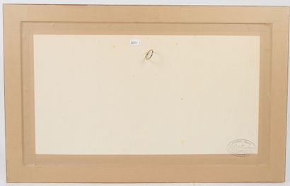 Hajime NAMIKI (1947). 
L'arbre doré. 
Lithographie,...
