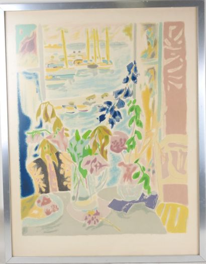 Jules CAVAILLÈS (1901-1977).
Vue d'intérieur...