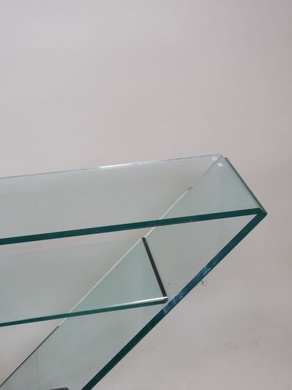 Maurice BARILONE (XX-XXIe) pour ROCHE BOBOIS.
Console...