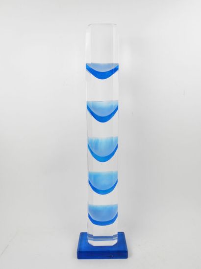 Eric SCHAMSCHULA (1925–2004).
Totem.
Glass...