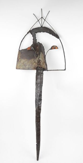 Xavier SAYAGO (XX-XXIe).
Visage.
Sculpture...