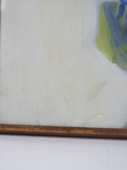 Emmanuel PEREIRE (1930–1992).
Face.
Gouache,...