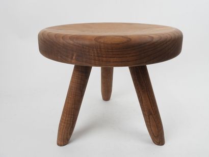 Charlotte PERRIAND (1903-1999).
Tabouret...
