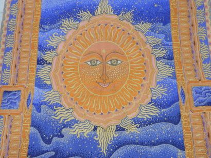 ATELIER DE LA MARTINERIE.
Soleil orange,...