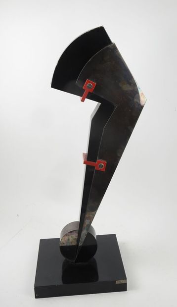 Serge MANZARS (?), XXe.
La jambe.
Sculpture...