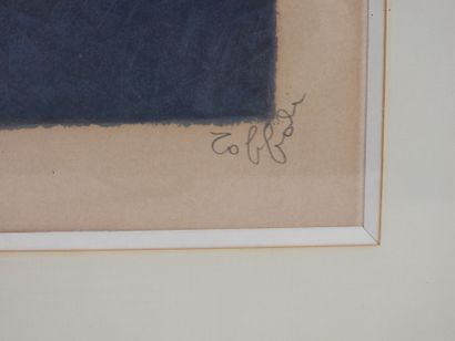 Louis TOFFOLI (1907-1999).
Homme à la canne...