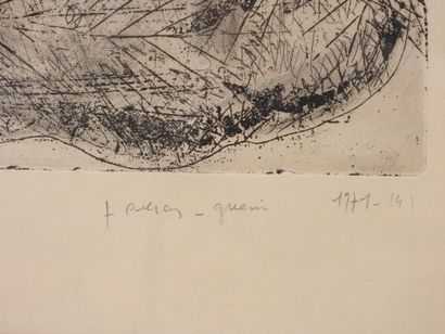 Jacques COLAS GUERIN ( né en 1927).
Nu et...