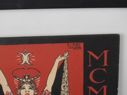 P. LABBE (20th century).
IV Z'ART 1921.
Color...