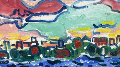 Armand BOUVIER (1913–1997).
Houseboat on...
