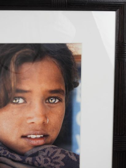 Farid BELHADJ (XX-XXIe).
Portrait d'une femme.
Tirage...