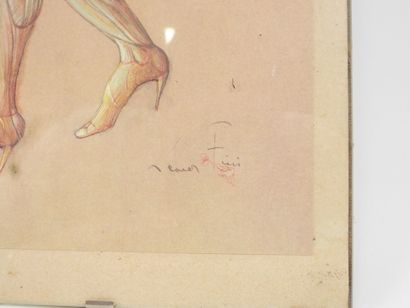 Léonor FINI (1907-1996), d'après.
Personnages.
Impression.
43...