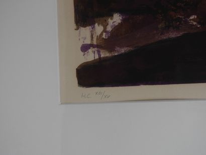 ZAO Wou-ki (1921-2013)
Sans titre.
Lithographie,...