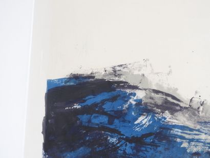 ZAO Wou-ki (1921-2013)
Sans titre.
Lithographie,...