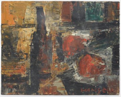 Marcel HAMSELL (1909–1985).
Composition.
Oil...