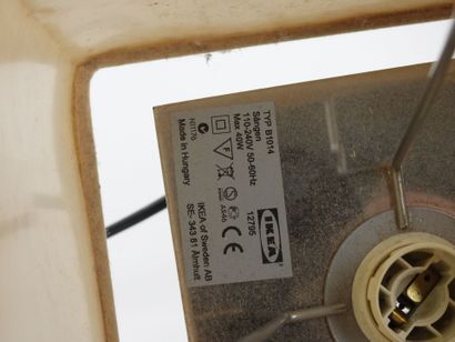 IKEA.
Paire de lampes années 80 modèle 