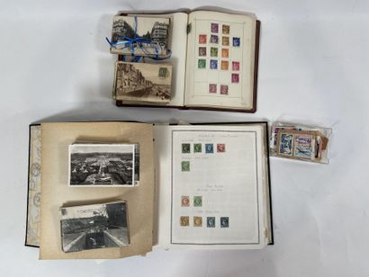 Timbres + Cartes : Deux albums de timbres...