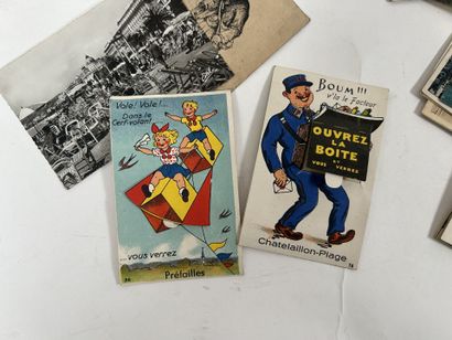 Vrac : Ensemble de timbres en vrac dont France...