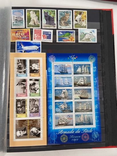 Faciale : Timbres de France en Francs et...