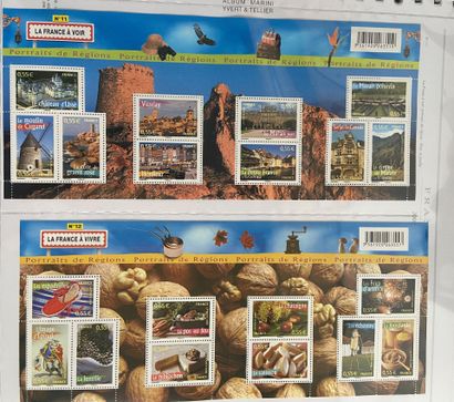 France + DOM-TOM : Collection de timbres...